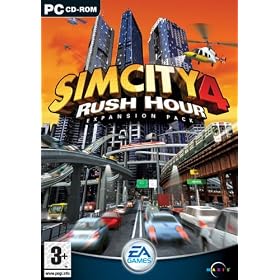 SimCity 4: Rush Hour Expansion Pack (PC CD)