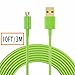 Hi-mobiler® High Speed 10ft USB 2.0 a Male to Micro B Cable with Gold-plated Connectors for Samsung Lg HTC and Other Tablet Smartphone (Green)