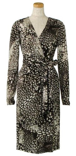 エミリオプッチ レディースドレス EMILIO PUCCI E.ﾌﾟｯﾁ 16RG65 L/Sﾄﾞﾚｽ 40 DB/WT 008 並行輸入