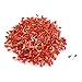 Red PVC Sleeve Insulating Pin Terminals Connector for 19 AWG 1000 Pcs