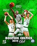 Option #1: Boston Celtics - John Havlicek 26,395 Points, Paul Pierce 20.000 Points & Larry Bird 21,791 Points 20K Club - 8"x10" Photo with Clear Protective Sleeve