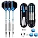 Darts Plastic Tip Set - 18g Soft Tip Darts - 16g Dart Barrels w/o-Rings + 6 Shaftsï¼ˆAluminum & White Plastic Rods + Extra 30 Replacement Soft Tips Accessories for Electronic Dart Board
