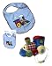 Charlie Choo Choo Rattle and Bib