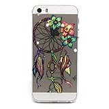 UNEXTATI iPhone SE ケース TPUケース ハードカバー 超薄型ケース カバー 耐衝撃 全面保護 軽量 脱着簡単 クリア 透明 Apple iPhone SEカバー Cover (P1