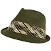Vent Summer Light Stingy Fedora Trilby Hat Black L/XL