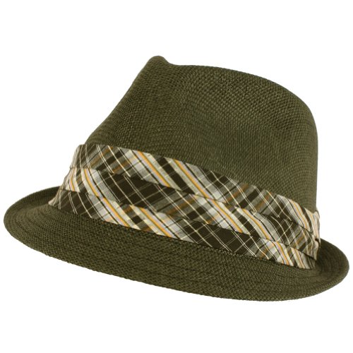Vent Summer Light Stingy Fedora Trilby Hat Black L/XL