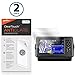 Garmin echoMAP 73dv Screen Protector, BoxWave [ClearTouch Anti-Glare (2-Pack)] Anti-Fingerprint Matte Film Skin for Garmin echoMAP 73dv