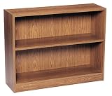 O-Sullivan(R) Commercial-Width 37in. Bookcase, 2 Shelves, Colonial Oak