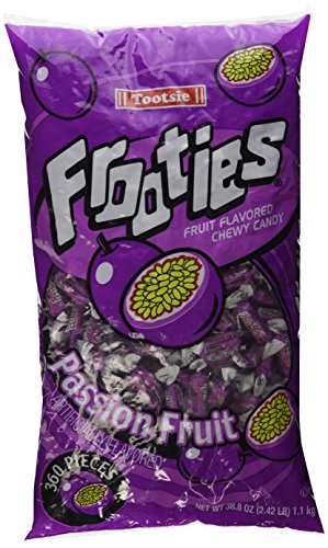 Tootsie Frooties Passion Fruit Flavor 360 Pieces