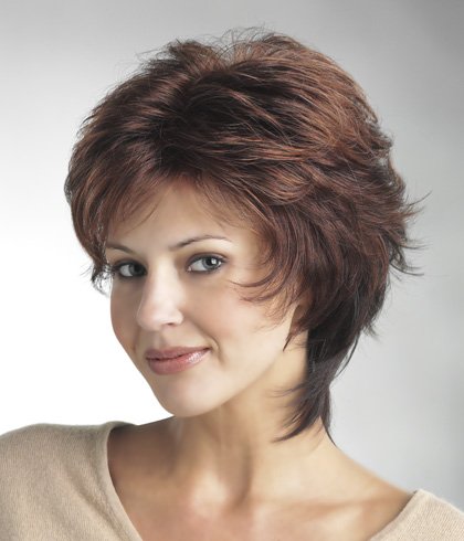 Tony of Beverly Womens Synthetic Wig ''Tawny''-Cherry Brown: 6/33/Burgundy blend
