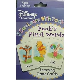 Disney I Can Learn with Pooh Learning Cards ~ Pooh's First Words