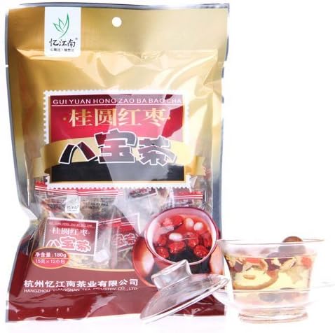 180g Ba Bao Cha 15gx12 Bags Chinese Natural Organic Flora Herbal Tea by YIJIANGNAN Tea