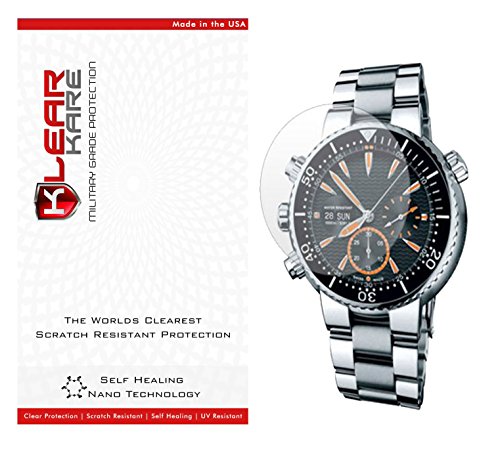 KlearKare Invisible Screen Shield Protector for Generic Watch 15mm Face Bezel | Military Grade Scratch Protection | Lifetime Warranty