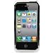 Heavy Duty Protective Solid Chrome Metal 2 Piece Bumper for Apple iPhone 4S + VanGoddy Live*Laugh*Lo