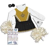 New Orleans Saints Girls Cheer Gift Set, Size= 3T