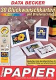 Produkt-Bild: Data Becker Original-Papier, 30 Gl&uuml;ckwunschkarten & Briefumschl&auml;ge