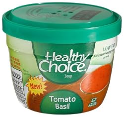 Healthy Choice Soup Tomato Basil, 14-Ounce Cups (Pack of 12)