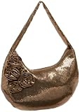 Whiting & Davis Leather Flowers Hobo