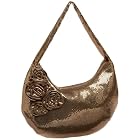 Whiting & Davis Leather Flowers Hobo