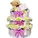 Sweet Baby GIRL Diaper Cake Gift Tower with Teddy Bear-Sports Cheap Deals