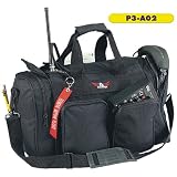 Avcomm Deluxe Duffle Style Flight Bag Black