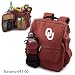 Oklahoma Sooners NCAA "Turismo" Bag (Red Clay) (Embroidered Logo)