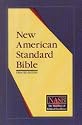 NASB Update Side-Column Reference; Black Bonded Leather; Indexed