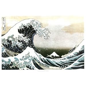 The Great Wave at Kanagawa , c.1829 Poster Print by Katsushika Hokusai, 36x24