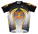BRAND: Suarez - maker of top quality jerseys used by pro cycling teams.FABRIC: Micro AirDry - a high performance microfiber polyester material designed to wick moisture away from your skin keeping you cooler and more comfortable. Machine washable.MODEL: LOVE2PEDAL Team Jersey (see detailed color description listed above) --A great looking bold design using black, gray, lemon yellow and red.OTHER FEATURES:--Pro style 19' front zipper-great for increasing ventilation on hot days--Three rear pockets--Elastic waist--Cut slightly longer in back for better coverage