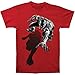 Marvel Men's Black Panther Claw Shadow Slim Cotton T Shirt