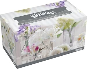 Kleenex Facial Tissue, White, 240-Count (Pack of 18)