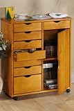 Stanton 7 + 1 Drawer Double wide Cart With Door