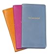 6 Inch Leather Bound Address Book, Genuine Goatskin Leather, 900 Entries