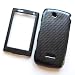 Sidekick 4G T839 (T-Mobile) Snap On Protector Hard Case "Carbon Fiber Pattern" Design