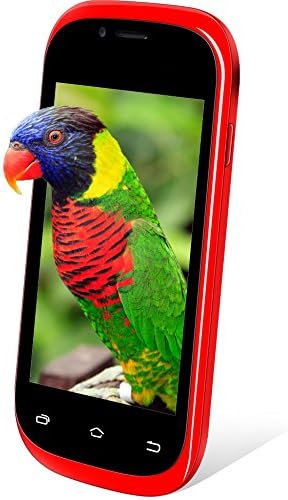 Kocaso Freedom One Unlocked Smartphone Dual 2G SIM Slot - WiFi - Bluetooth - Android 4.2 - Dual Camera (Red)