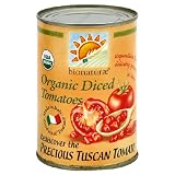Bionaturae Organic Tomatoes, Diced, 14.1-Ounce Cans (Pack of 12)