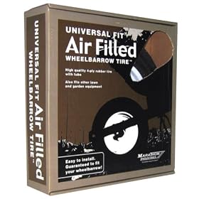 Marathon Universal Fit Air Filled Wheelbarrow Tire #20265 by Marathon