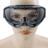 Outdoor Sport Wrap Around Carbon Look Anti Fatigue Mist Sun UV Windproof Winter Snow Sport Ski Style Air Force Aviator Motorcycle Off Road Motocross Dirt Bike Biker Cruisers Moped Full Open Face Half Helmet Eyewear Frame Goggles