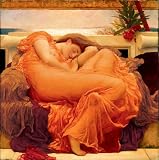 Flaming June by Lord Frederic Leighton poster print,38.6 in. x 38.6 in.