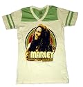 TS436 Bob Marley and the Wailers Football Style Juniors T-Shirt