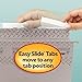 Smead TUFF Hanging File Folder with Easy Slide Tab, 1/3-Cut Sliding Tab, Letter Size, Steel Gray, 18 per Box (64092, Rod Color May Vary)