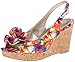 Bandolino Women's Adalia Fabric Wedge Sandal