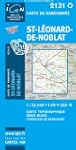 Carte de randonn�e : St-L�onard de No...