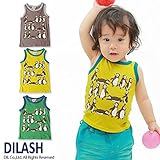 (ディラッシュ)DILASH 盛夏'15 ペンギン柄タンクトップ 70 グリーン