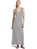 IMAGE OF Kenneth Cole W Apparel Womens Stripe Maxi Dress, Rich Black, Large