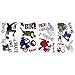 RoomMates RMK1690SCS Extreme Sports Peel and Stick Wall Decals 10 inch x 18 inch