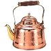 Old Dutch 2 Quart Solid Copper Teakettle With Wooden Handle