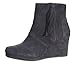 TOMS Women's Suede Boots Wedge Dark Grey 10002831 (SIZE: 8)