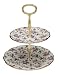Royal Doulton 100 Years of Royal Albert Collection, 1940 English Chintz 2 Tier Cake Stand
