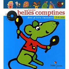Les plus belles comptines des p'tits lascars (1CD audio)
